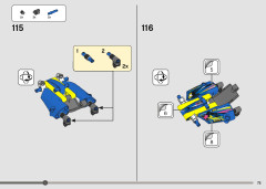 LEGO 42140 instructions page 75 – build guide