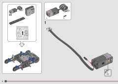 LEGO 42140 instructions page 8 – build guide