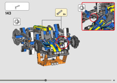 LEGO 42140 instructions page 89 – build guide