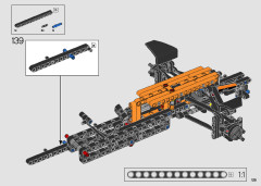 LEGO 42141 instructions page 129 – build guide