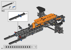 LEGO 42141 instructions page 130 – build guide