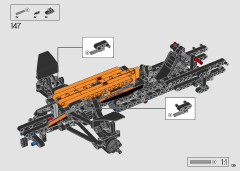 LEGO 42141 instructions page 139 – build guide
