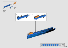 LEGO 42141 instructions page 195 – build guide