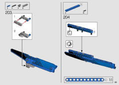 LEGO 42141 instructions page 201 – build guide