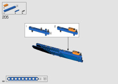 LEGO 42141 instructions page 202 – build guide