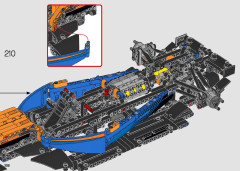 LEGO 42141 instructions page 206 – build guide