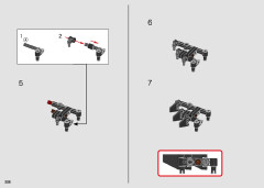 LEGO 42141 instructions page 208 – build guide