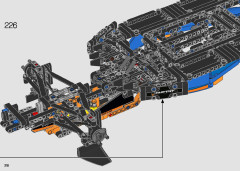 LEGO 42141 instructions page 218 – build guide