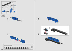 LEGO 42141 instructions page 222 – build guide
