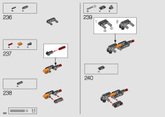 LEGO 42141 instructions page 230 – build guide