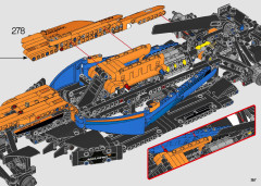 LEGO 42141 instructions page 257 – build guide