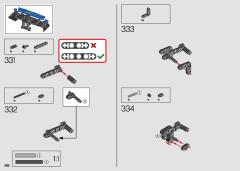 LEGO 42141 instructions page 286 – build guide