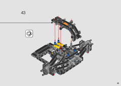 LEGO 42141 instructions page 49 – build guide