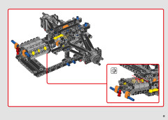 LEGO 42141 instructions page 61 – build guide