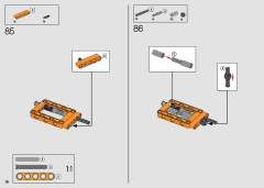 LEGO 42141 instructions page 78 – build guide