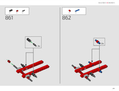 LEGO 42143 instructions page 205 – build guide