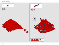 LEGO 42143 instructions page 208 – build guide
