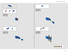 LEGO 42143 instructions page 219 – build guide