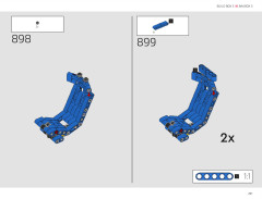 LEGO 42143 instructions page 221 – build guide