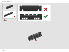 LEGO 42143 instructions page 258 – build guide