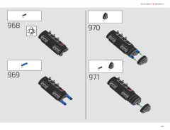 LEGO 42143 instructions page 259 – build guide