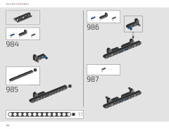 LEGO 42143 instructions page 268 – build guide