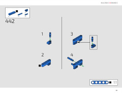 LEGO 42143 instructions page 351 – build guide