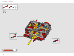 LEGO 42143 instructions page 84 – build guide