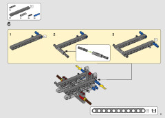 LEGO 42144 instructions page 11 – build guide