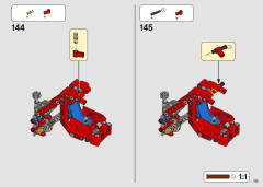 LEGO 42144 instructions page 113 – build guide