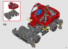 LEGO 42144 instructions page 119 – build guide