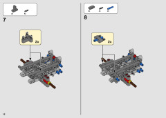 LEGO 42144 instructions page 12 – build guide