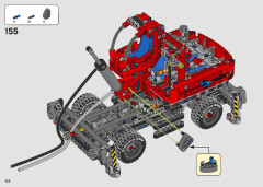 LEGO 42144 instructions page 124 – build guide