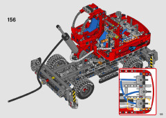 LEGO 42144 instructions page 125 – build guide