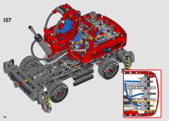 LEGO 42144 instructions page 126 – build guide