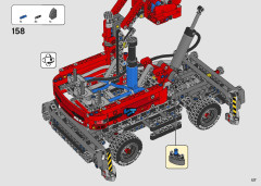 LEGO 42144 instructions page 127 – build guide