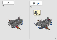 LEGO 42144 instructions page 13 – build guide