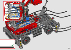 LEGO 42144 instructions page 131 – build guide