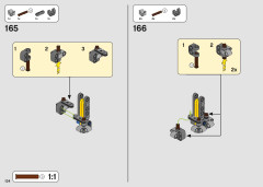 LEGO 42144 instructions page 134 – build guide