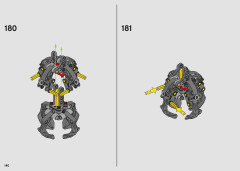 LEGO 42144 instructions page 140 – build guide
