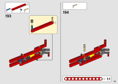 LEGO 42144 instructions page 145 – build guide
