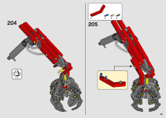 LEGO 42144 instructions page 151 – build guide