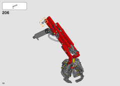 LEGO 42144 instructions page 152 – build guide
