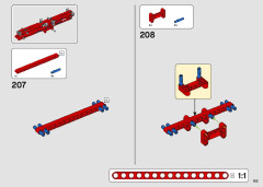 LEGO 42144 instructions page 153 – build guide
