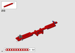 LEGO 42144 instructions page 158 – build guide