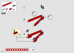 LEGO 42144 instructions page 168 – build guide