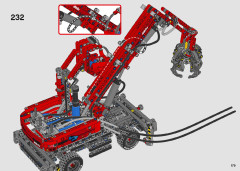 LEGO 42144 instructions page 179 – build guide