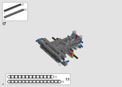LEGO 42144 instructions page 18 – build guide
