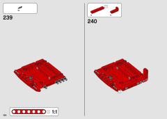 LEGO 42144 instructions page 184 – build guide