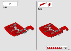 LEGO 42144 instructions page 187 – build guide